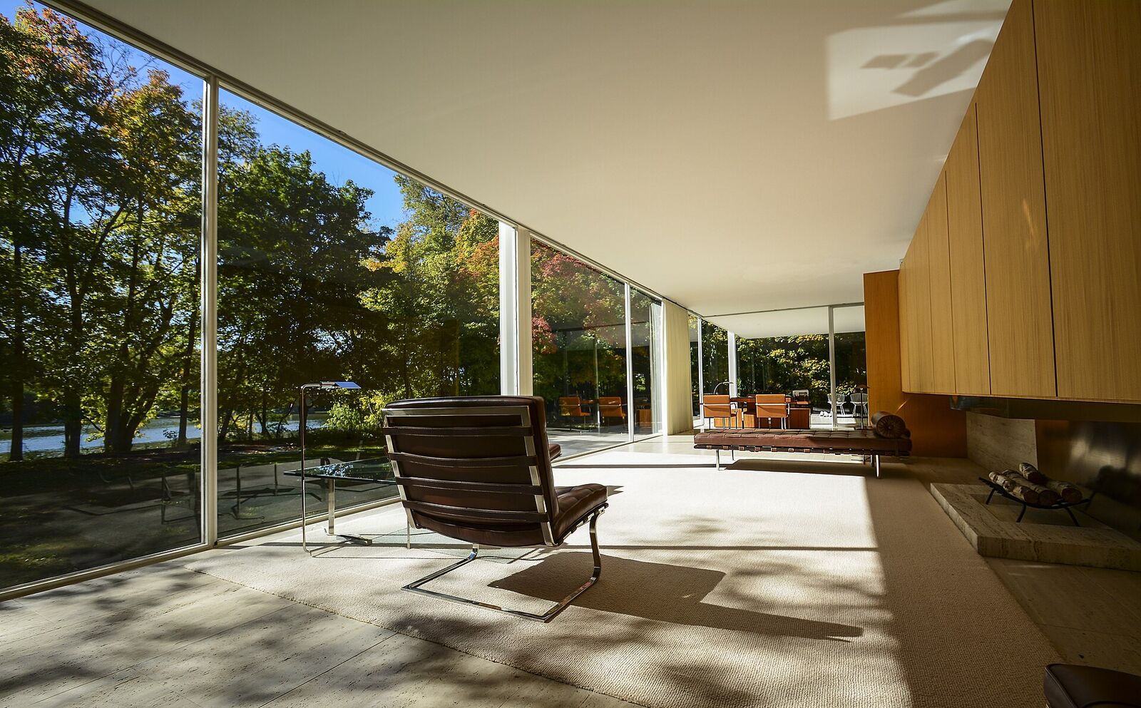 Interior da Casa Farnsworth